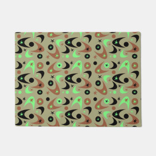 Retro Boomerangs Doormat