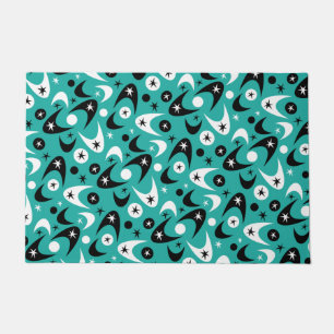 Retro Boomerangs Doormat