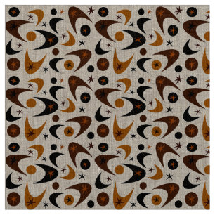 Retro Boomerangs Fabric