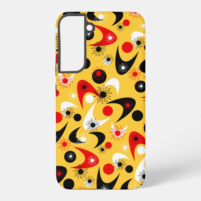 Retro Boomerangs iPhone Case (Back)