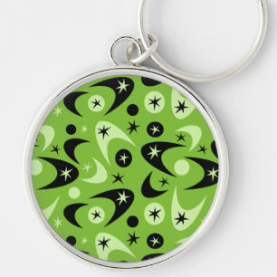 Retro Boomerangs Key Ring