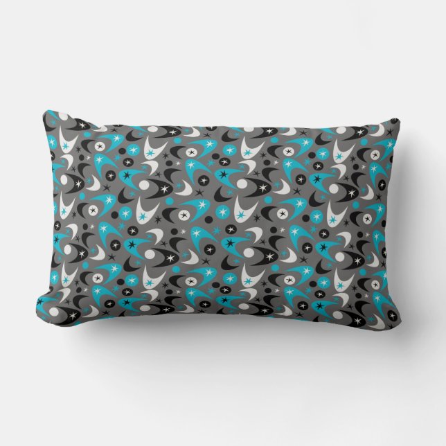 Retro Boomerangs Lumbar Cushion (Front)