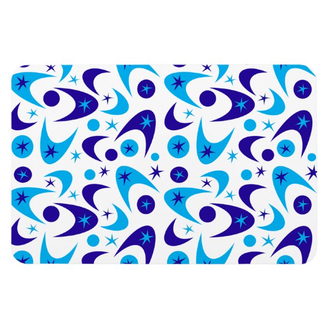 Retro Boomerangs Magnet (Horizontal)