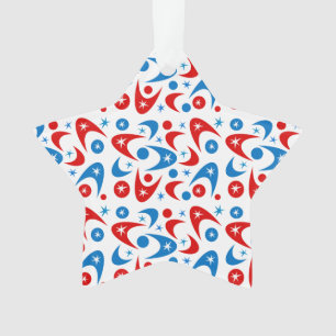 Retro Boomerangs Ornament
