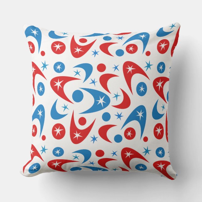 Retro Boomerangs Outdoor Cushion (Front)