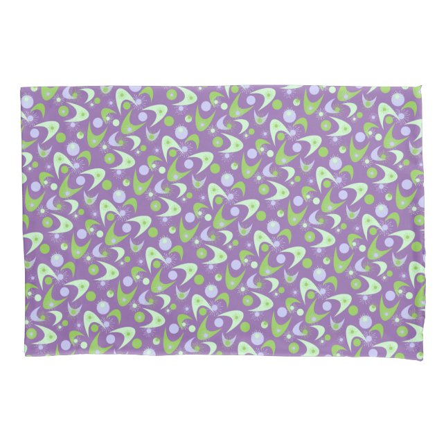 Retro Boomerangs Pillowcase (Front)