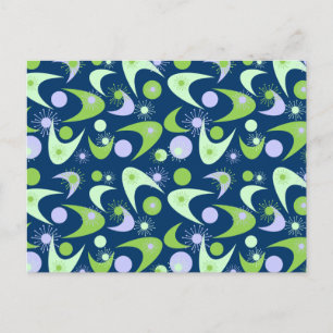 Retro Boomerangs Postcard