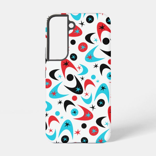 Retro Boomerangs Samsung Galaxy S22 Case (Back)