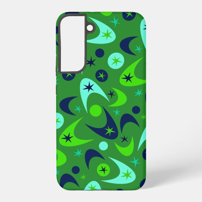 Retro Boomerangs Samsung Galaxy S22+ Case (Back)