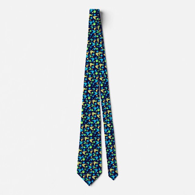 Retro Boomerangs Tie (Front)