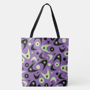 Retro Boomerangs Tote Bag