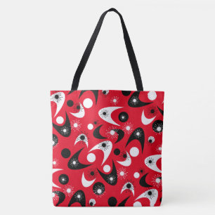 Retro Boomerangs Tote Bag