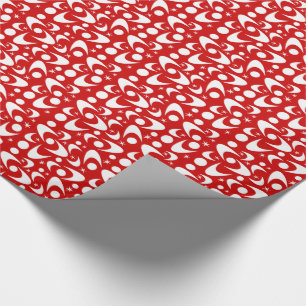 Retro Boomerangs Wrapping Paper