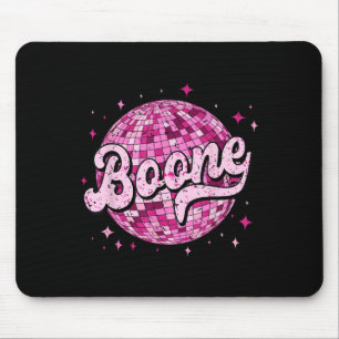 Retro Boone First Name I Love Boone 80s Vintage Mouse Pad