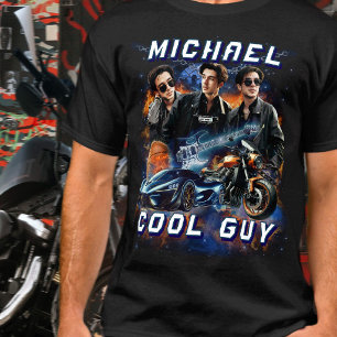 Retro Bootleg 90s Y2K Streetwear Add Photos Gift  T-Shirt