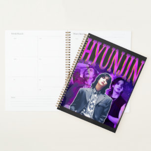 Retro Bootleg Hyunjin   planner   K-Pop Aesthetic 