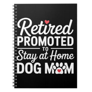 Retro Border Collie Sunburst Graphic design Notebook