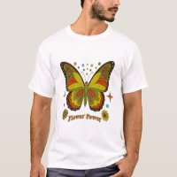 Retro Botanical Butterfly – Hand-Textured Whispers