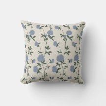 Retro Botanical Meadow Clover | French Linen
