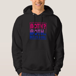 Retro Both Both Both Is Good  Pansexual Pride LGBT Hoodie
