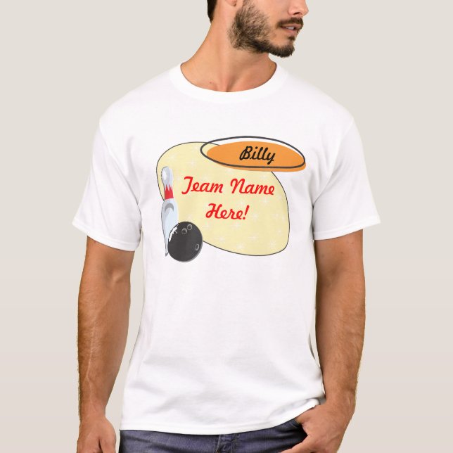 Retro Bowling T-Shirt (Front)
