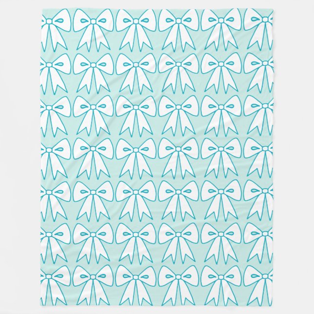 Retro Bows  Blanket Gift (Front)