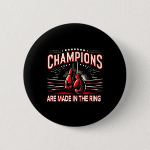 Retro Boxing Gloves Love Gifts For Boxers 2  6 Cm Round Badge