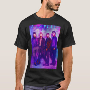 Retro Boy band Space Blue & Purple T-Shirt