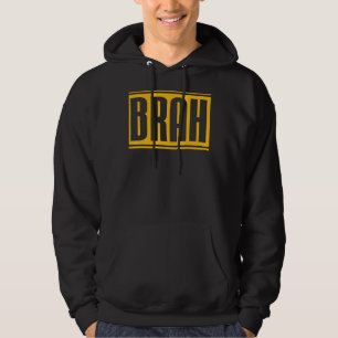 Retro Brah Surfer Vibes Surfing Dad Men Aloha Hawa Hoodie