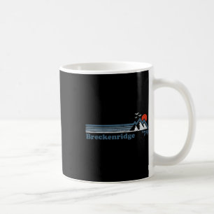 Retro Breckenridge Ski Resort Colorado Snowboard S Coffee Mug