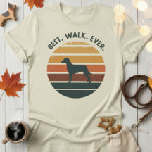 Retro Breed Sunset Dog Graphic — Vintage Style