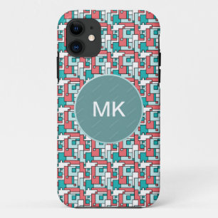 Retro Brick Pattern iPhone 11 Case