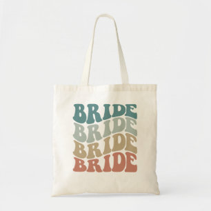 Retro Bride Tote Bag