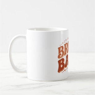 Retro Bride's Babes Terracotta Bachelorette Coffee Mug