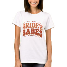 Retro Bride's Babes Terracotta Bachelorette