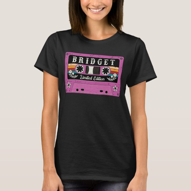 Retro Bridget Name T-Shirt (Front)