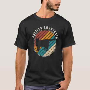 Retro British Shorthair Cat  Kitten Cat  1 T-Shirt