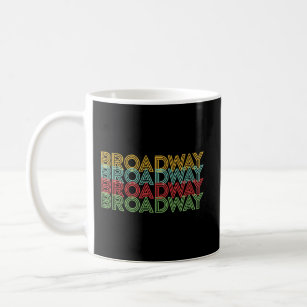 Retro Broadway Theatre Graphic Vintage Musical Lov Coffee Mug