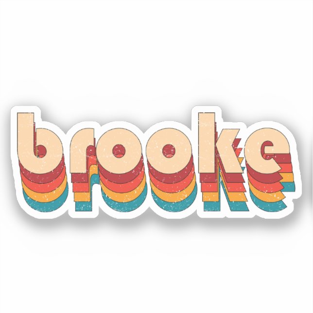 Retro Brooke Name (Front)