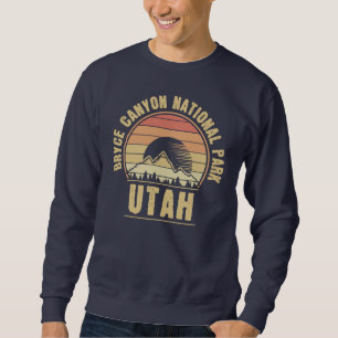 Retro Bryce Canyon National Park Utah Sweatshirt