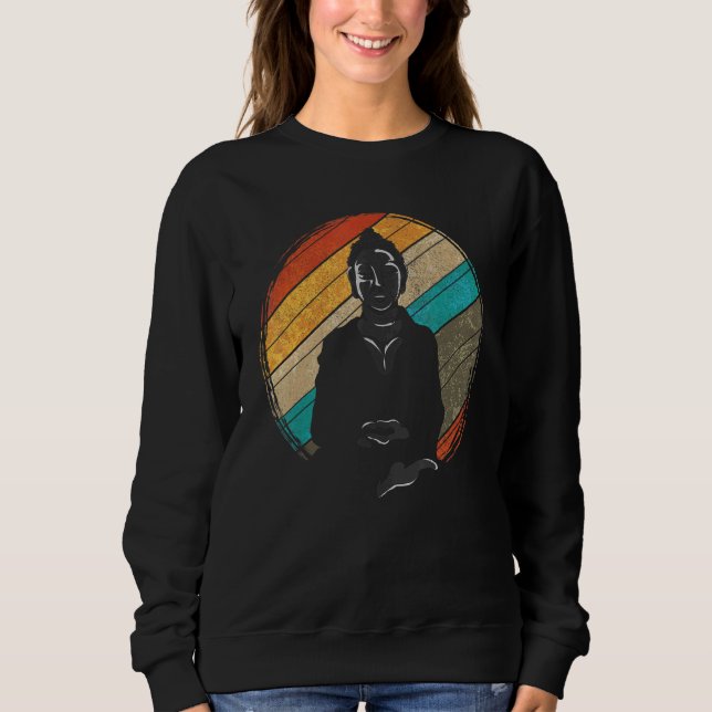 Retro Buddha Sweatshirt (Front)