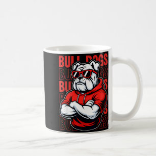 Retro Bulldogs for Men Women Boys Girls Kids Coffee Mug