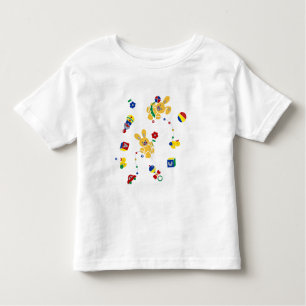 Retro Bunny Toddler T Shirt
