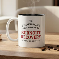 Retro Burnout Recovery Custom Family Nostalgia Two