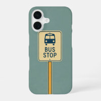 Retro Bus Stop Sign