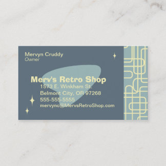 Retro Business Card