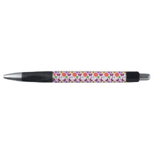 Retro butterfly Floral Pattern Colorul Folk Art