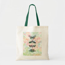 Retro Butterfly Tote Bag – Vintage Aesthetic Tote