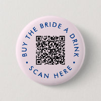 Retro Buy the Bride a Drink Bachelorette Party QR