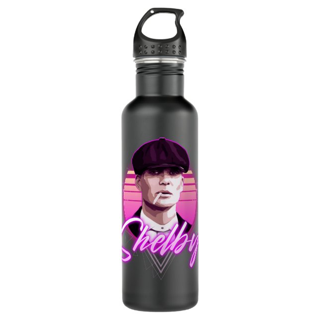 Retro By Order of Peaky Blinders Cool Graphic Gift 710 Ml Water Bottle (Front)
